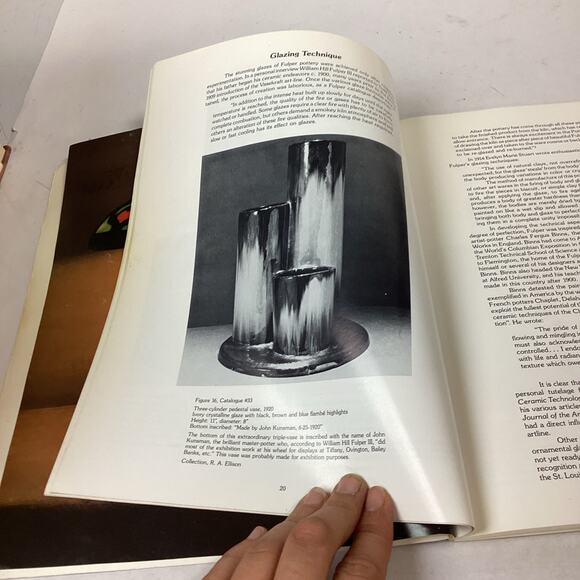 Fulper Art Pottery Exhibition Catalogue - Signed By Todd Volpe - Picture 3 of 11